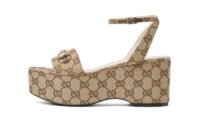 SANDALO DONNA FLATFORM CON MORSETTO