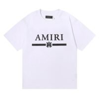 T-shirt Amiri Bar Logo White