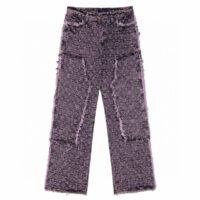 Cargo Pants Louis Vuitton LV Monogram Denim LV028