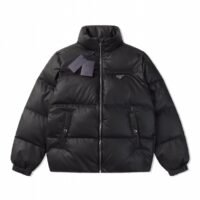 Puffer Jacket Prada Black Men's PD042