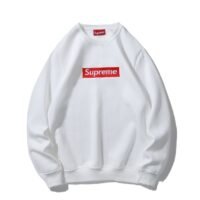 Sweatshirt Supreme Box Logo White SP011