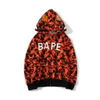 Hoodie BAPE XO Camo Red Full Zip BP020