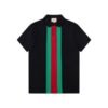 Polo Gucci Vertical Stripe Logo GC118