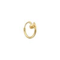 Just a Nail Earring, Yellow Gold